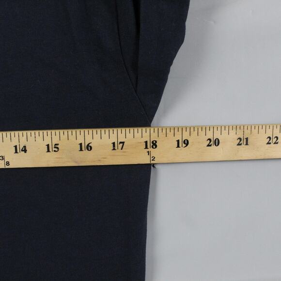 La Ligne Dress Small Andie Midnight A Line Maxi Navy Blue Crewneck Luxury Casual - Picture 11 of 13